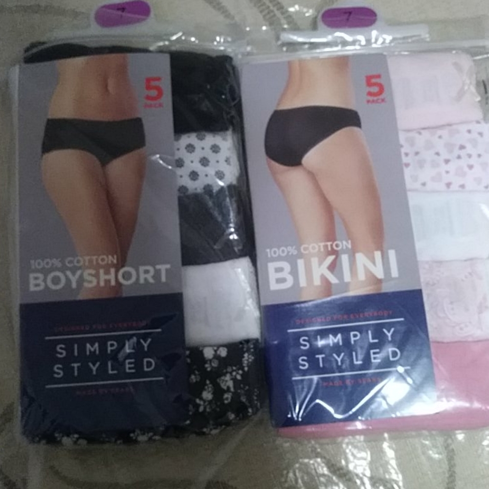 Panties new size 7 women